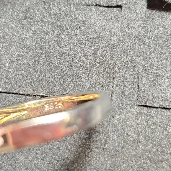 š„Simulated sapphire & cz ring size 6 - Picture 5 of 5